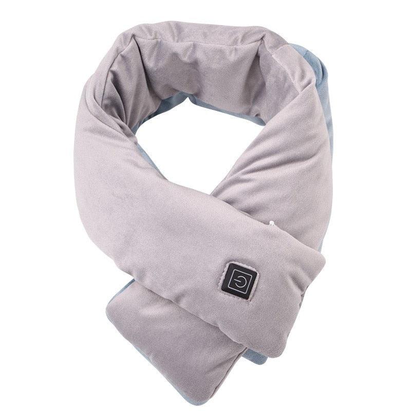 Écharpe Chauffante WarmUp™ - Le produit incontournable Gris