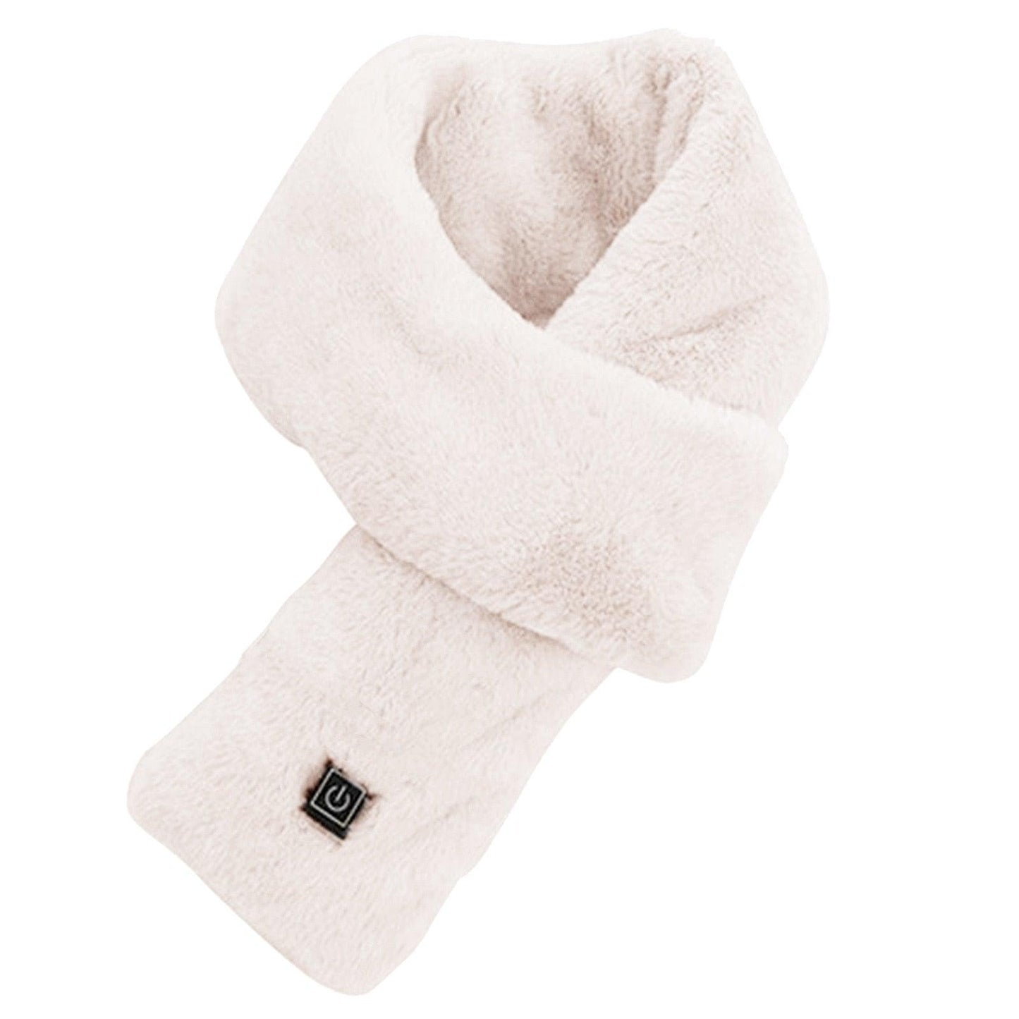 Écharpe en Fourrure Chauffante WarmUp™ - L'incontournable de l'Hiver Beige