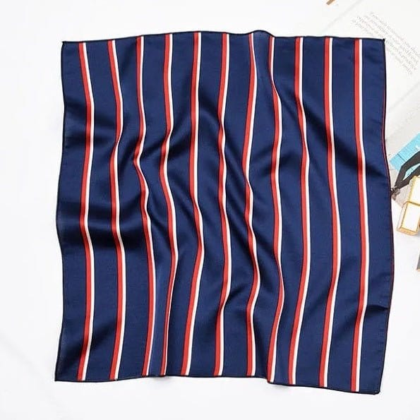 Foulard Hôtesse de l'Air Midnight Satiné