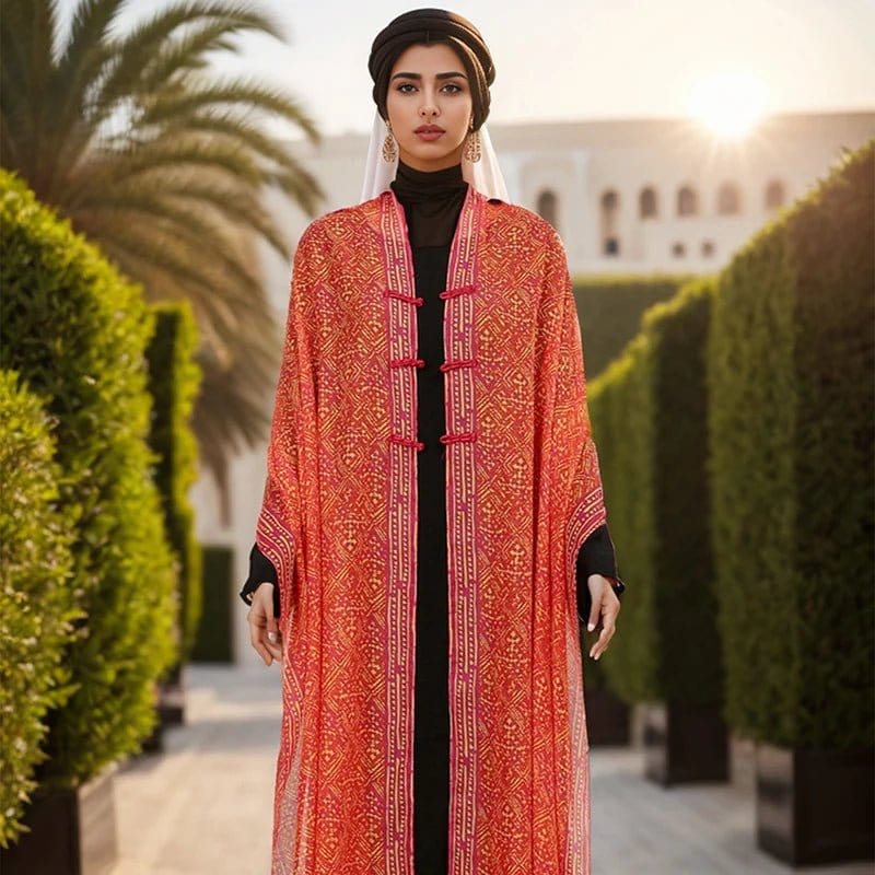 Foulard Indien Géométrique - Collection Tendance