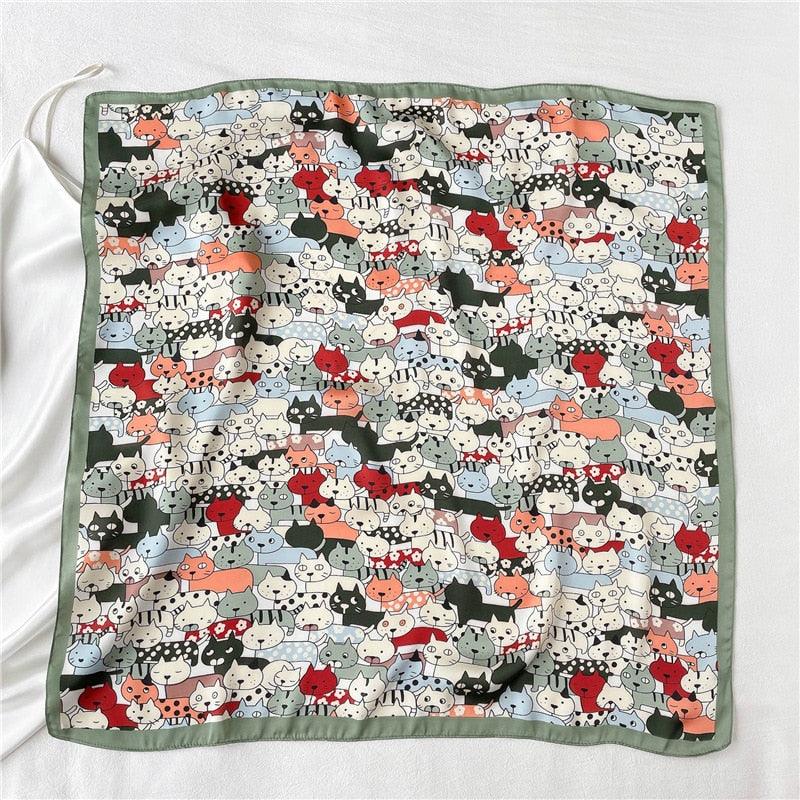 Collection de foulards "Les ChatSages"