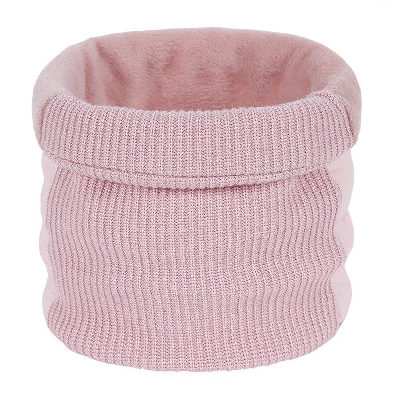 Snood réversible uni - Confort et style assurés Rose
