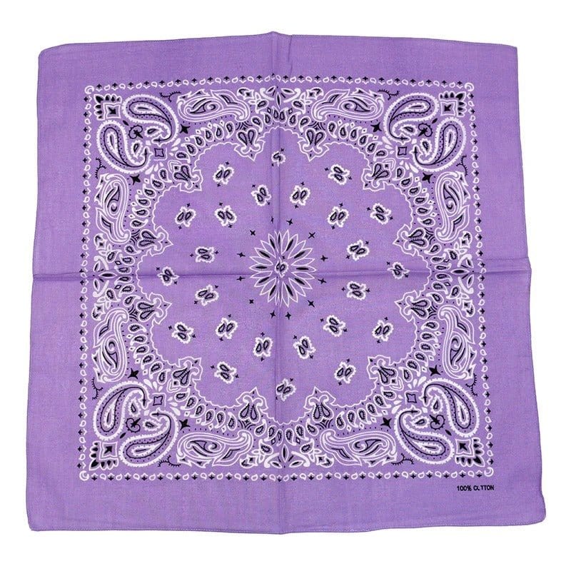 Bandana Doux Élégant Violet Palette