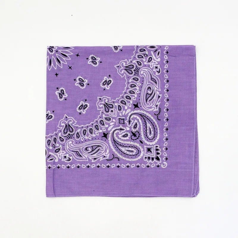 Bandana Doux Élégant Violet Palette