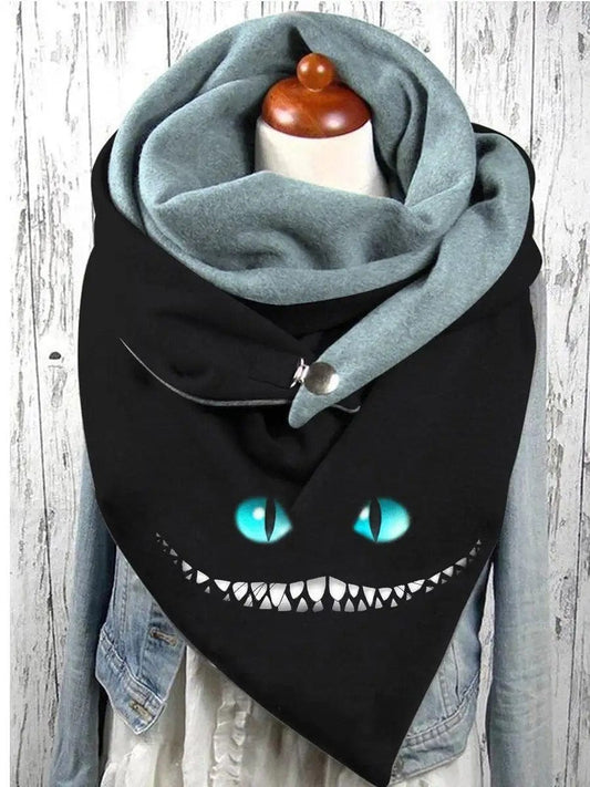 Chat Punk | Snood Motif Punk black / 150x75 cm