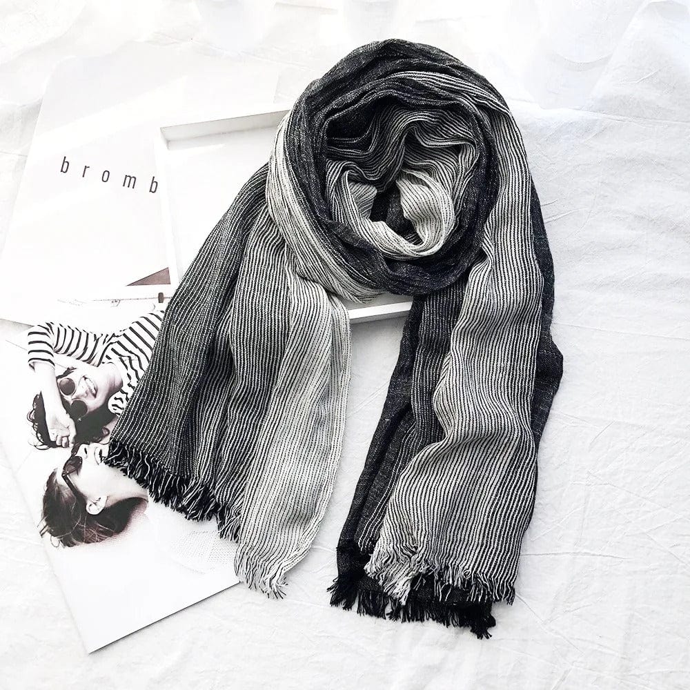 Chèche Homme Tendance & Moderne Noir