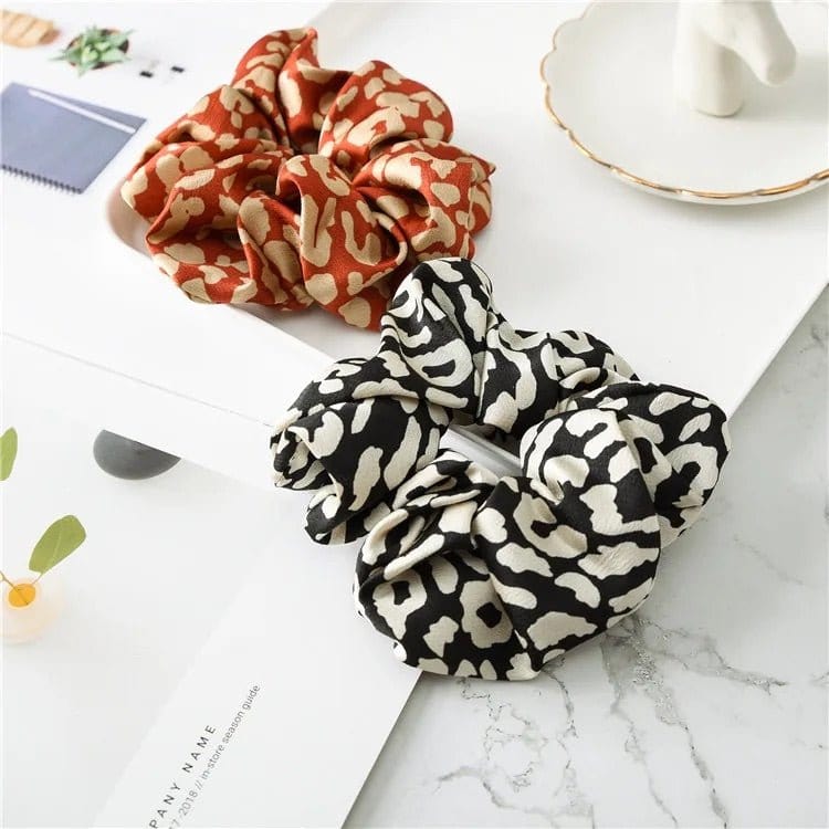 Chouchou Léopard Print Elastic Hair Tie