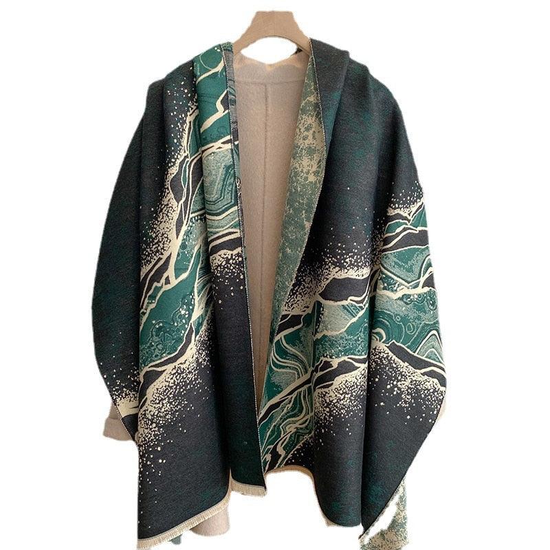 Écharpe Abstrait Jacquard