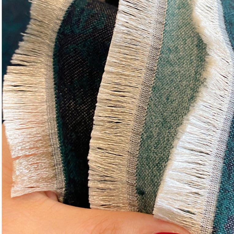 Écharpe Abstrait Jacquard