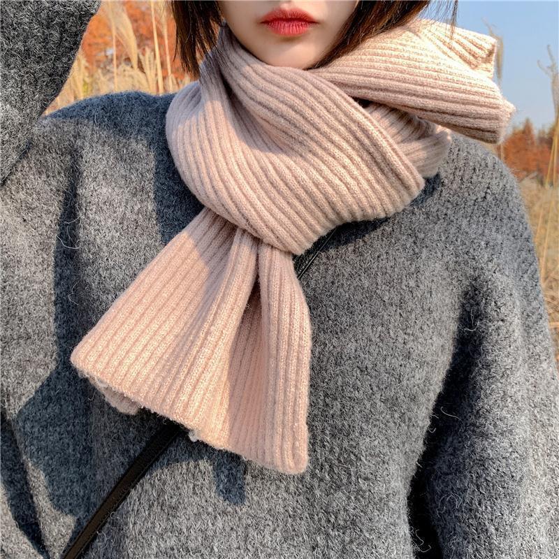 Écharpe en acrylique Luxury Wool Touch Noir
