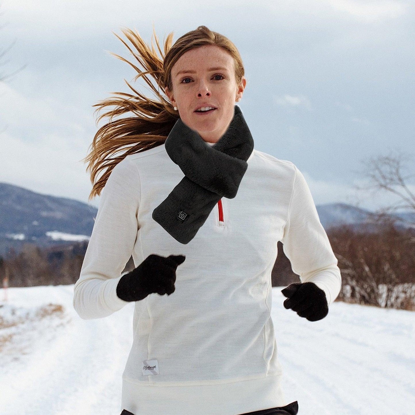 Écharpe en Fourrure Chauffante WarmUp™ - L'incontournable de l'Hiver