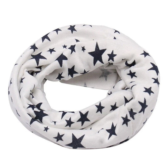 Écharpe Enfant Cosy Étoilée Blanc