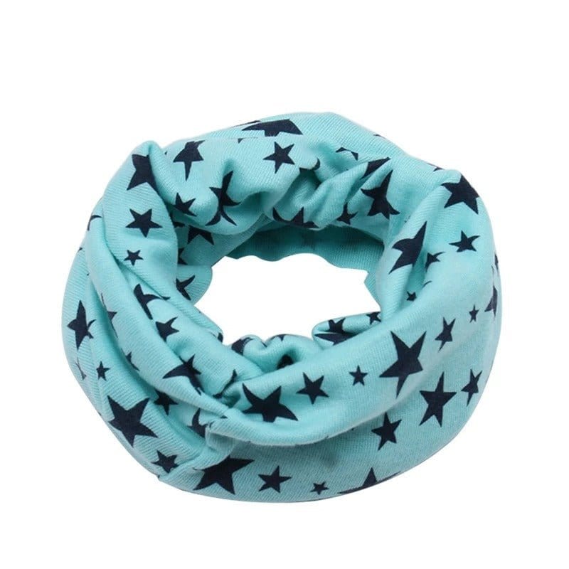 Écharpe Enfant Cosy Étoilée Bleu