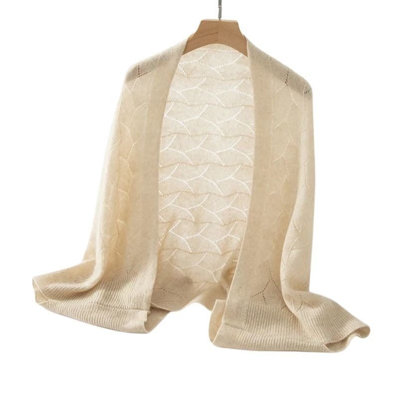 Écharpe Nuage Élégante en Cachemire by LuxeTouch Beige