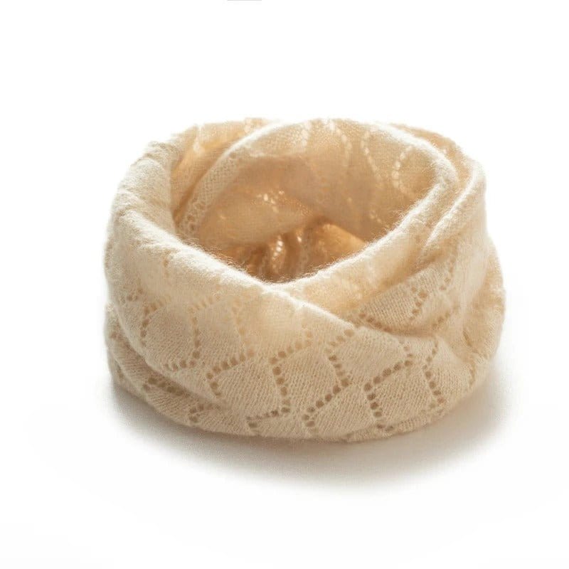 Écharpe Nuage en Cachemire, Légère & Chaude Beige