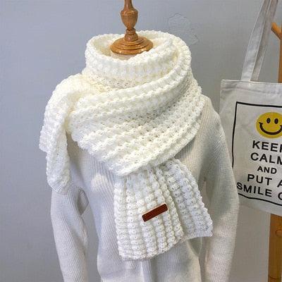 Echarpe vintage en édition limitée Blanc