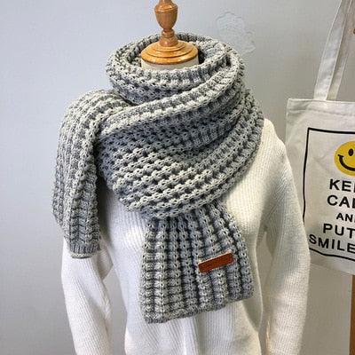 Echarpe vintage en édition limitée Gris