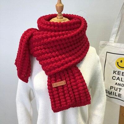Echarpe vintage en édition limitée Rouge