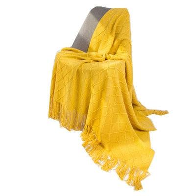 Écharpe XXL Essential Jaune