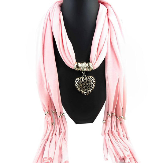 Foulard bijou Heart's Charm