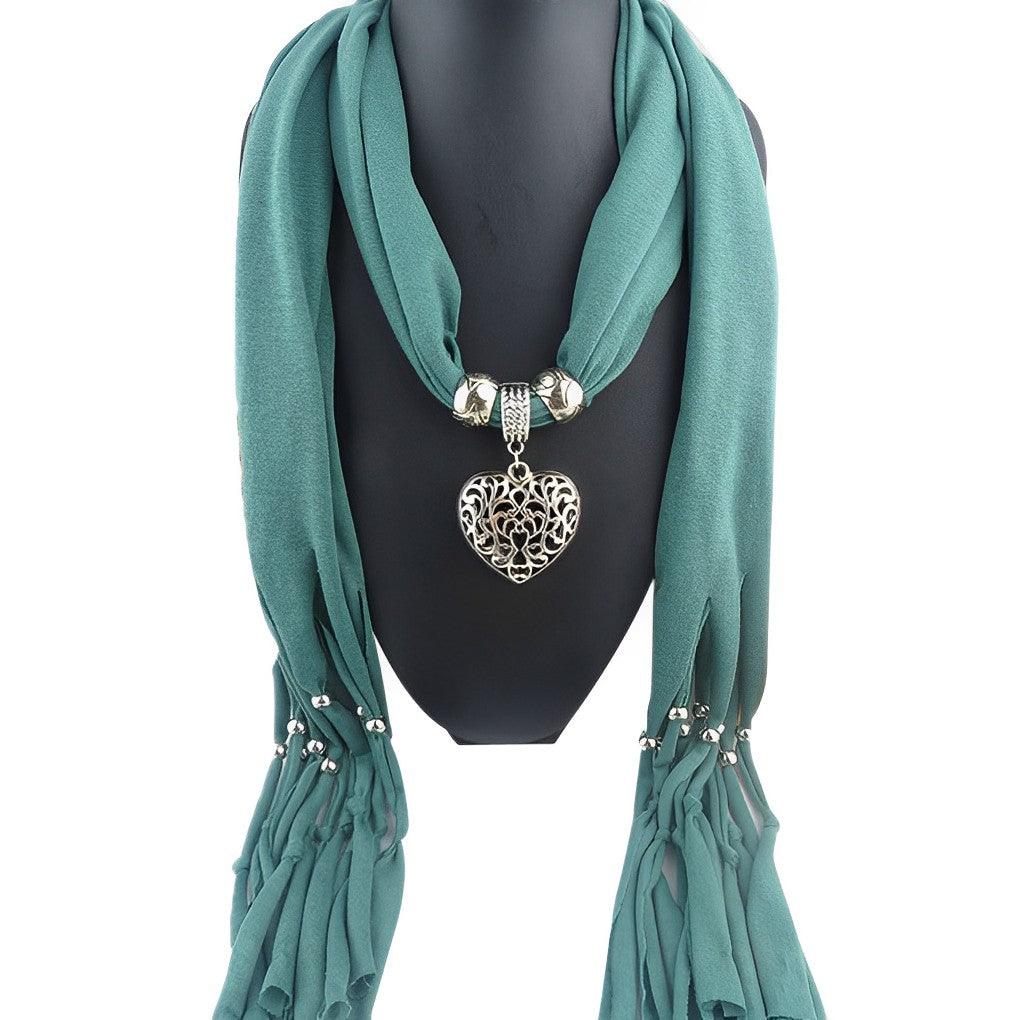 Foulard bijou Heart's Charm