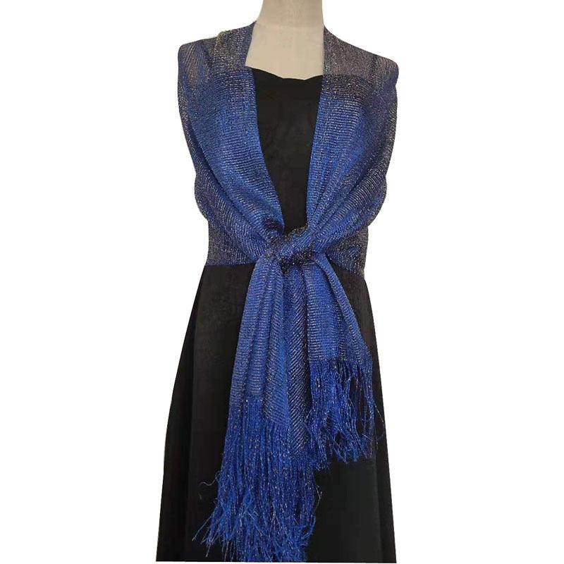 Foulard scintillant pour femme