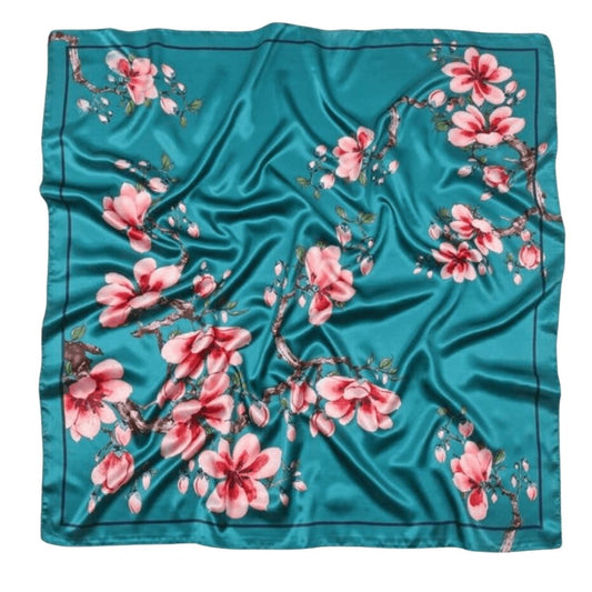 Foulard Carré Fleuri