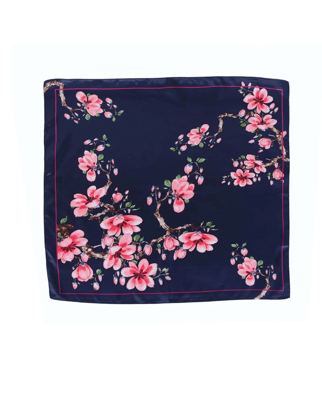 Foulard Carré Fleuri