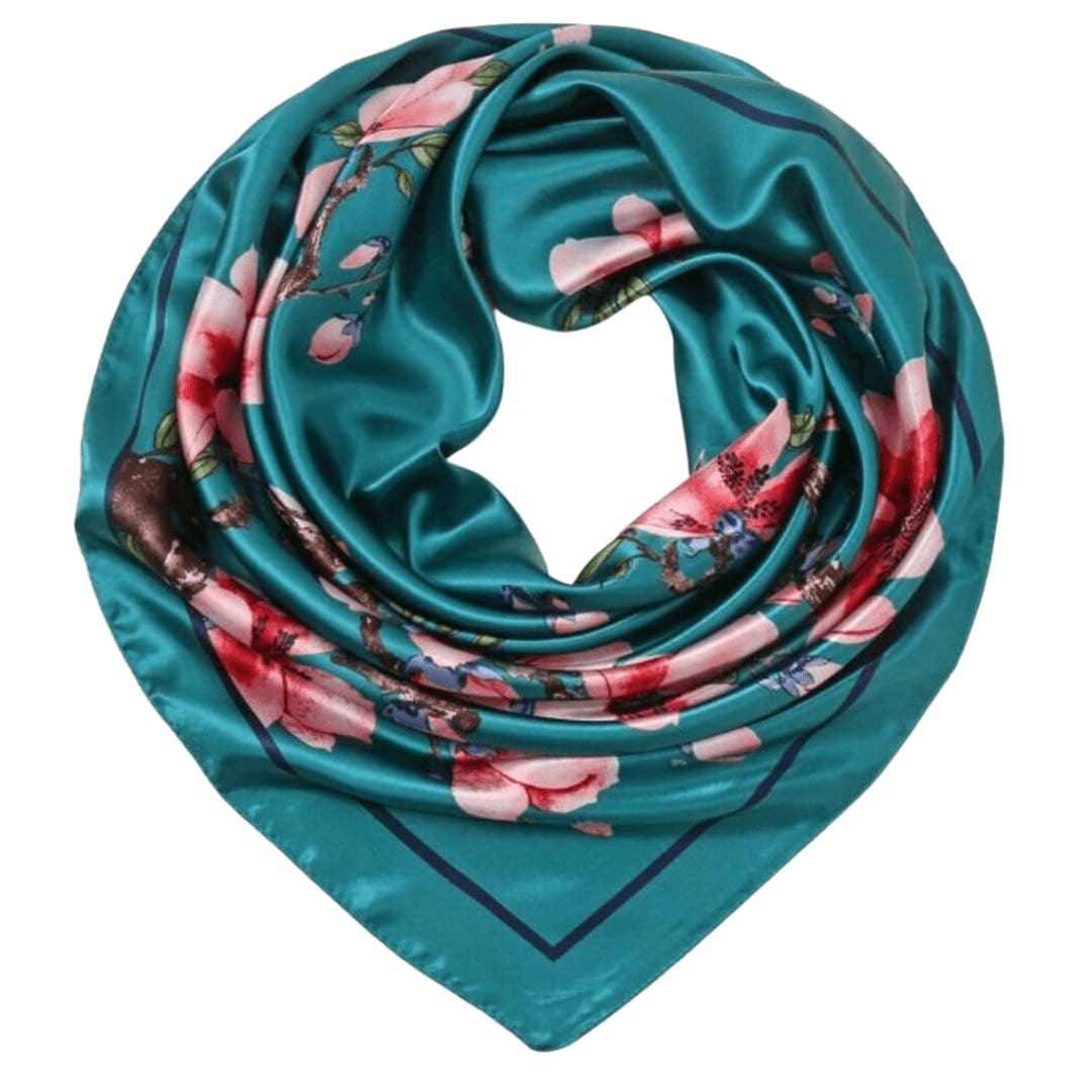 Foulard Carré Fleuri