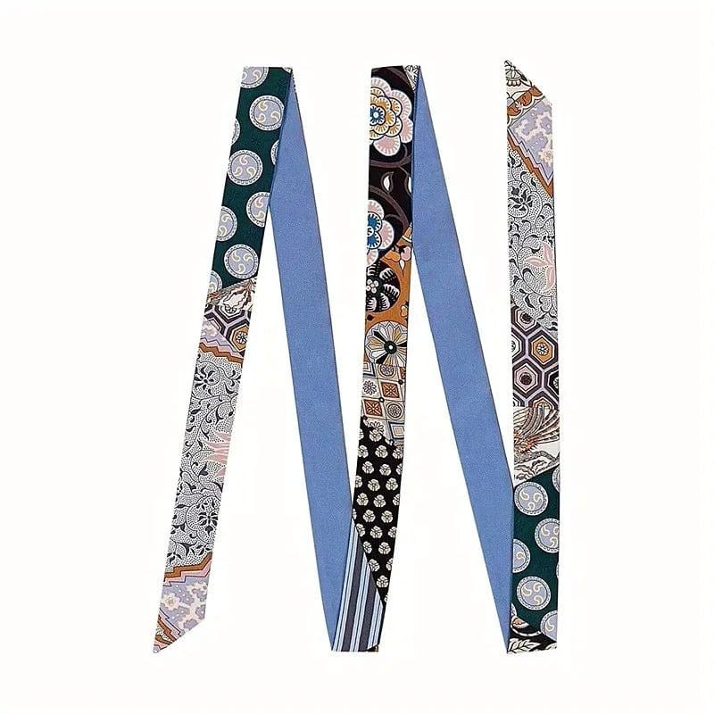 Foulard Ceinture - Élégance Assurée Bleu