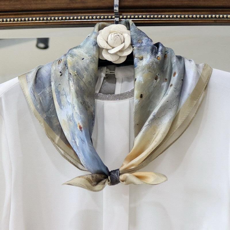 Foulard en soie naturelle "Danseuse Etoile"