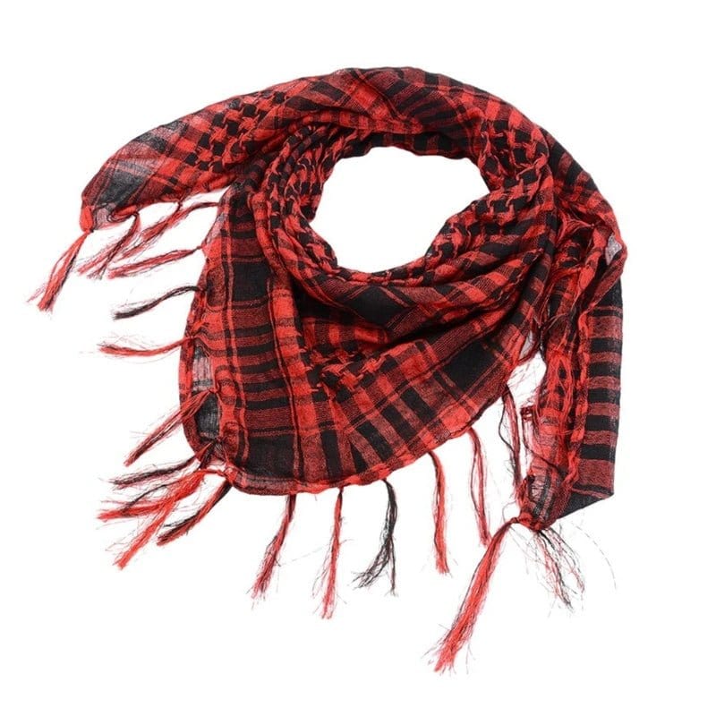 Foulard Feria Carreaux Chic Rouge