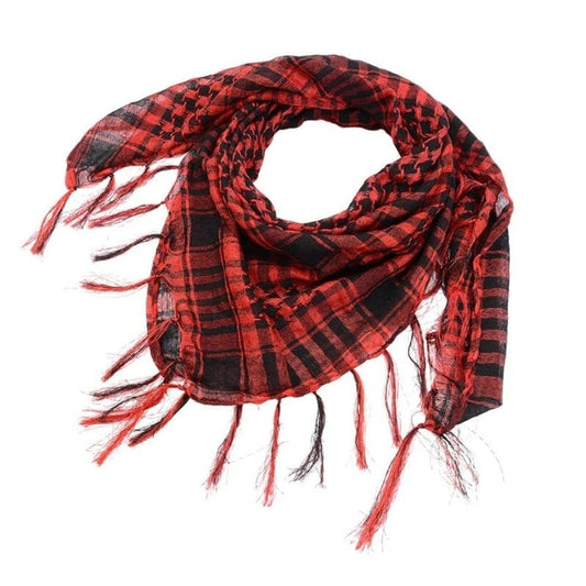 Foulard Feria Carreaux Chic Rouge