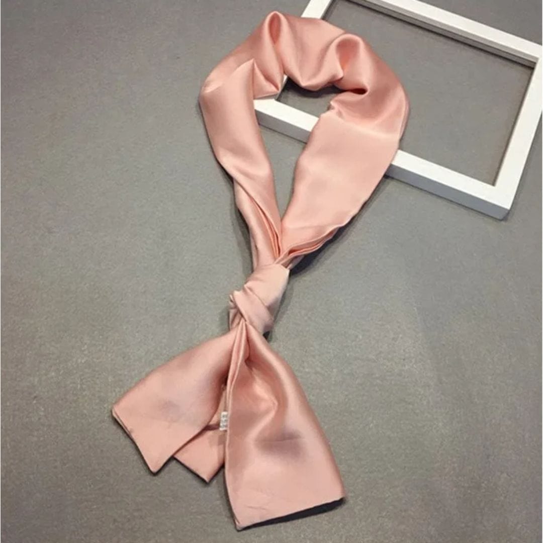 Foulard Feria Satiné de Luxe Rose