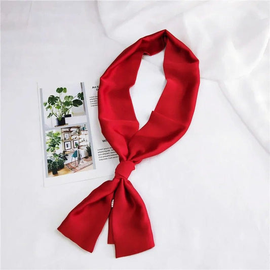 Foulard Feria Satiné de Luxe Rouge