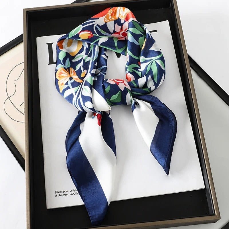 Foulard Fillette Chic & Raffiné Bleu
