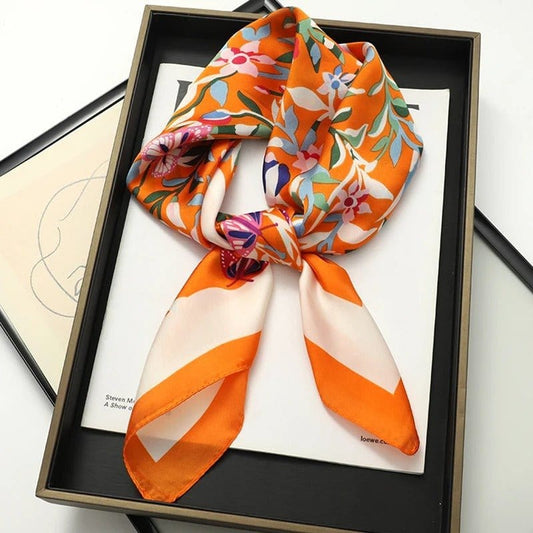 Foulard Fillette Chic & Raffiné Orange