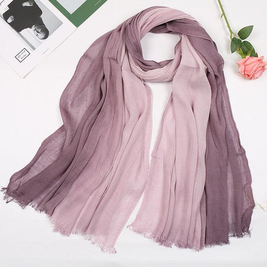 Foulard Lin Dégradé Luxe