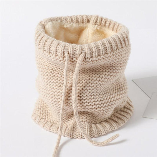 Snood doublé en fausse fourrure - Édition Luxe Beige