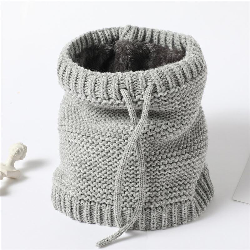 Snood doublé en fausse fourrure - Édition Luxe Gris clair