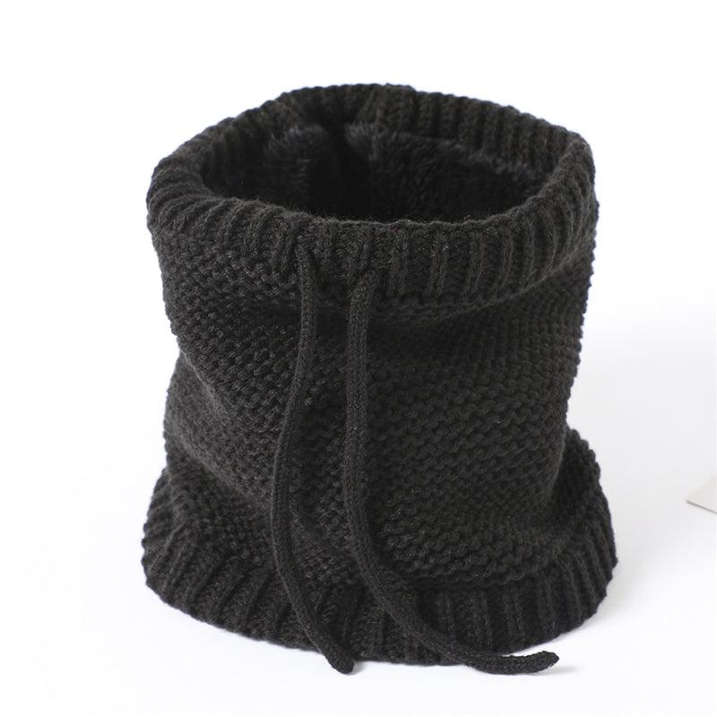 Snood doublé en fausse fourrure - Édition Luxe Noir
