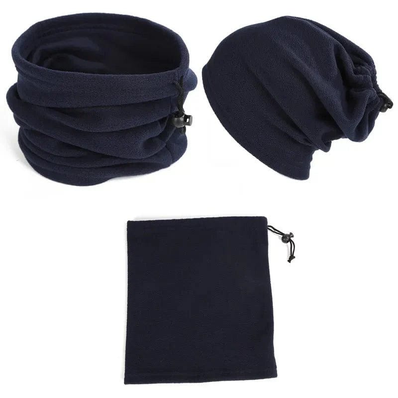 Snood en polaire Bonnet 2 en 1 WarmCozy