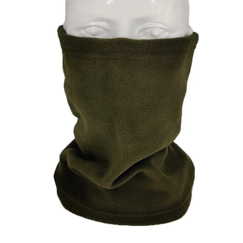 Snood en polaire Bonnet 2 en 1 WarmCozy Vert