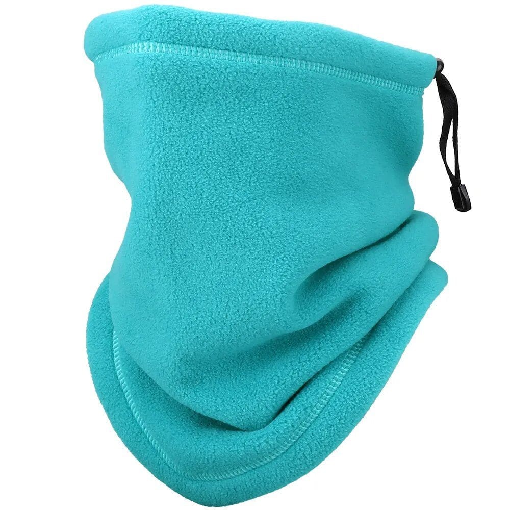 Snood polaire premium avec lien ajustable Bleu