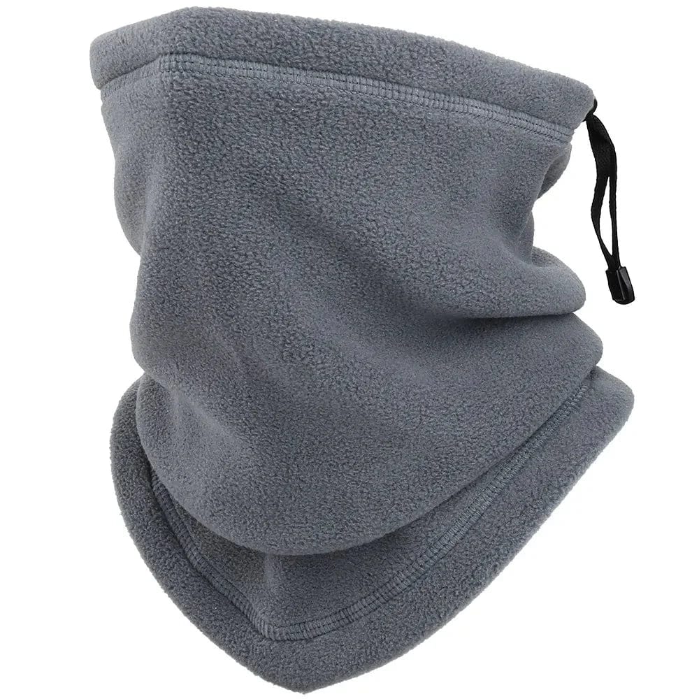 Snood polaire premium avec lien ajustable Gris