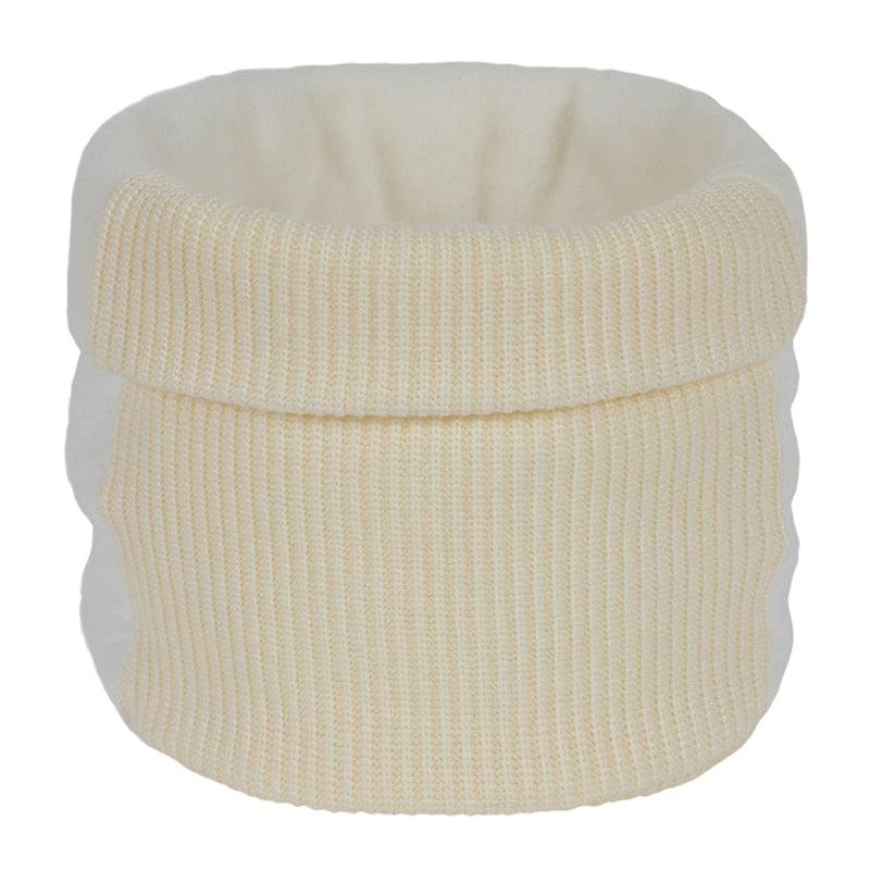 Snood réversible uni - Confort et style assurés Blanc